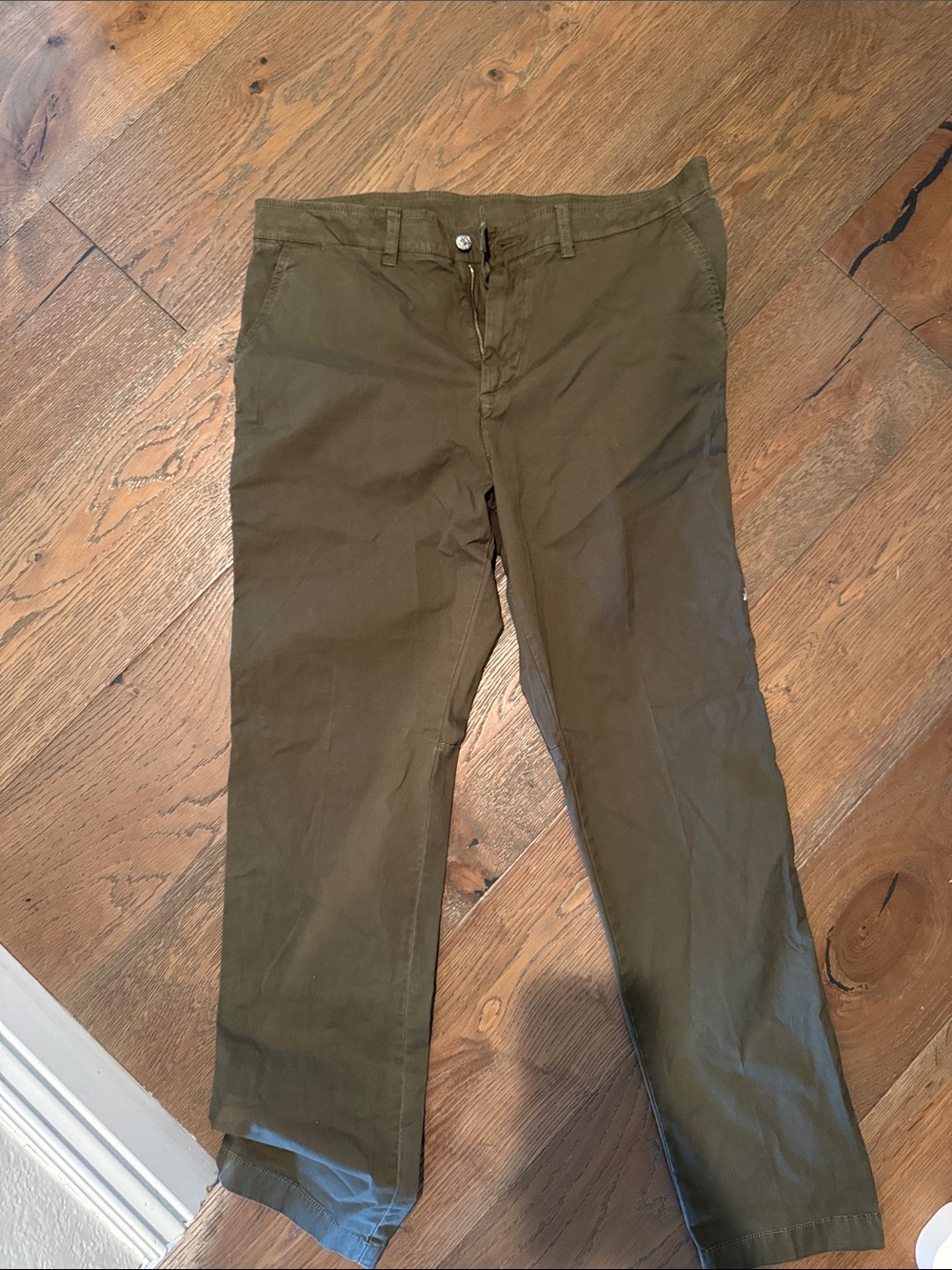 Diesel Men's Olive Chino Pants